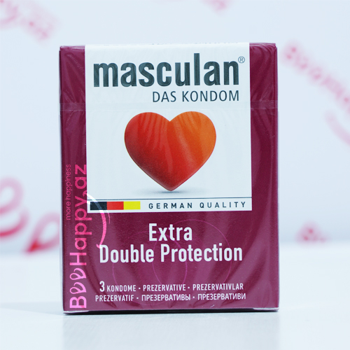 Masculan Extra Double Protection N3