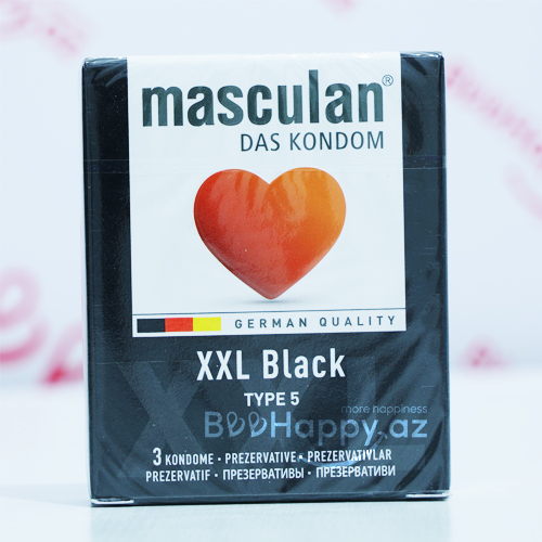 Masculan XXL Black  N3