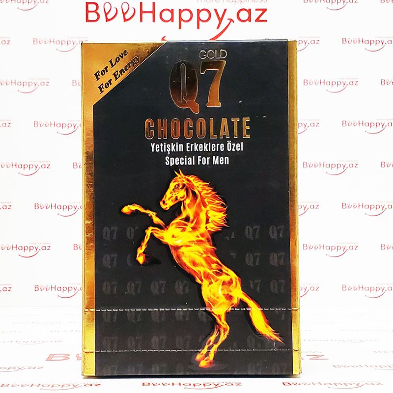 Q7 Gold Chocolate N12 - Gecikdirici və istək artırıcı şokolad