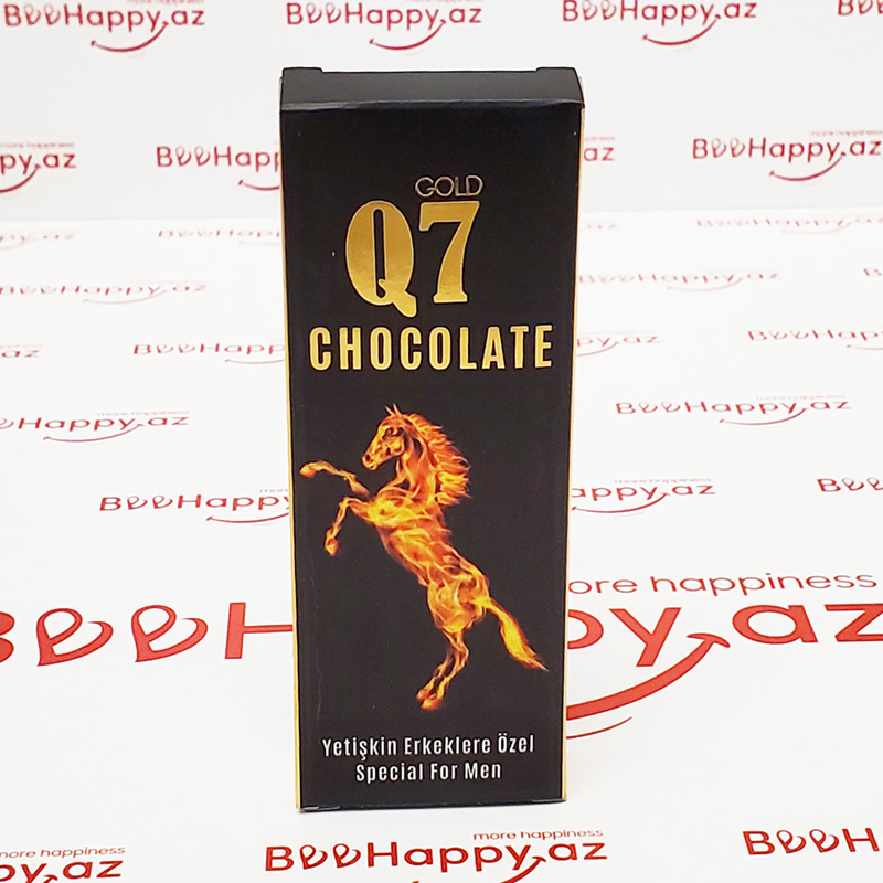 Q7 Gold Chocolate N1 - Gecikdirici və istək artırıcı şokolad
