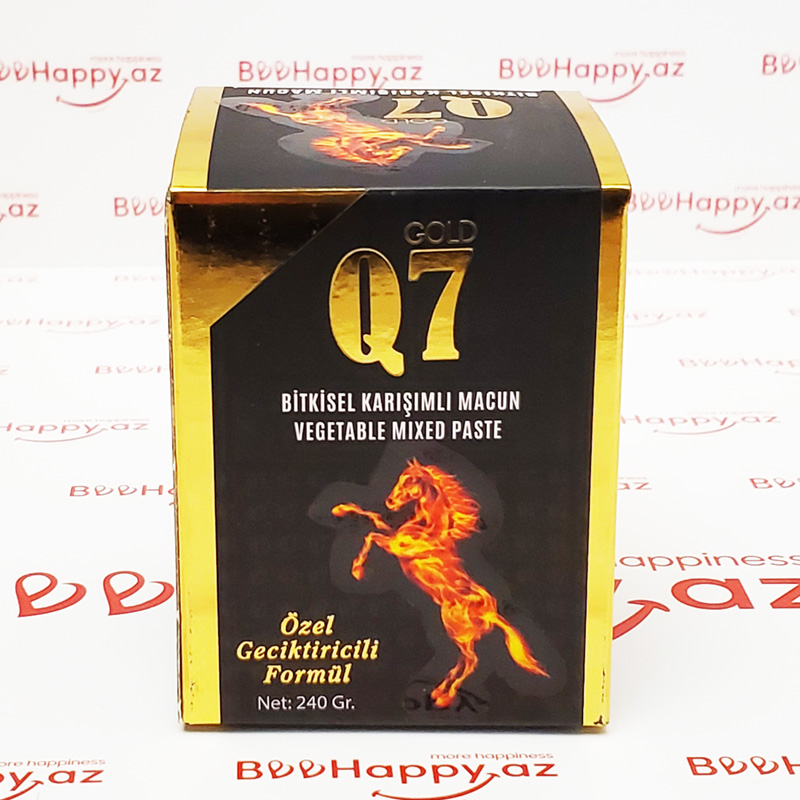Q7 Gold Macun 240 gr - Ehtiras və geciktirici macun